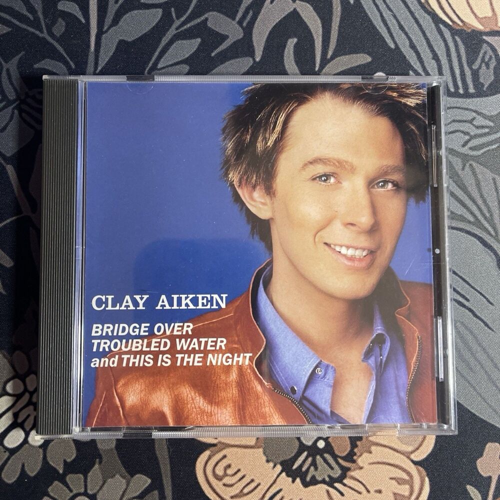 Clay Aiken Bridge Over Troubled Water This Is The Night Single CD